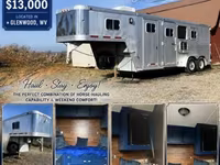 1995 Featherlite Trailers 8546 Gooseneck Horse Trailer — foto 1